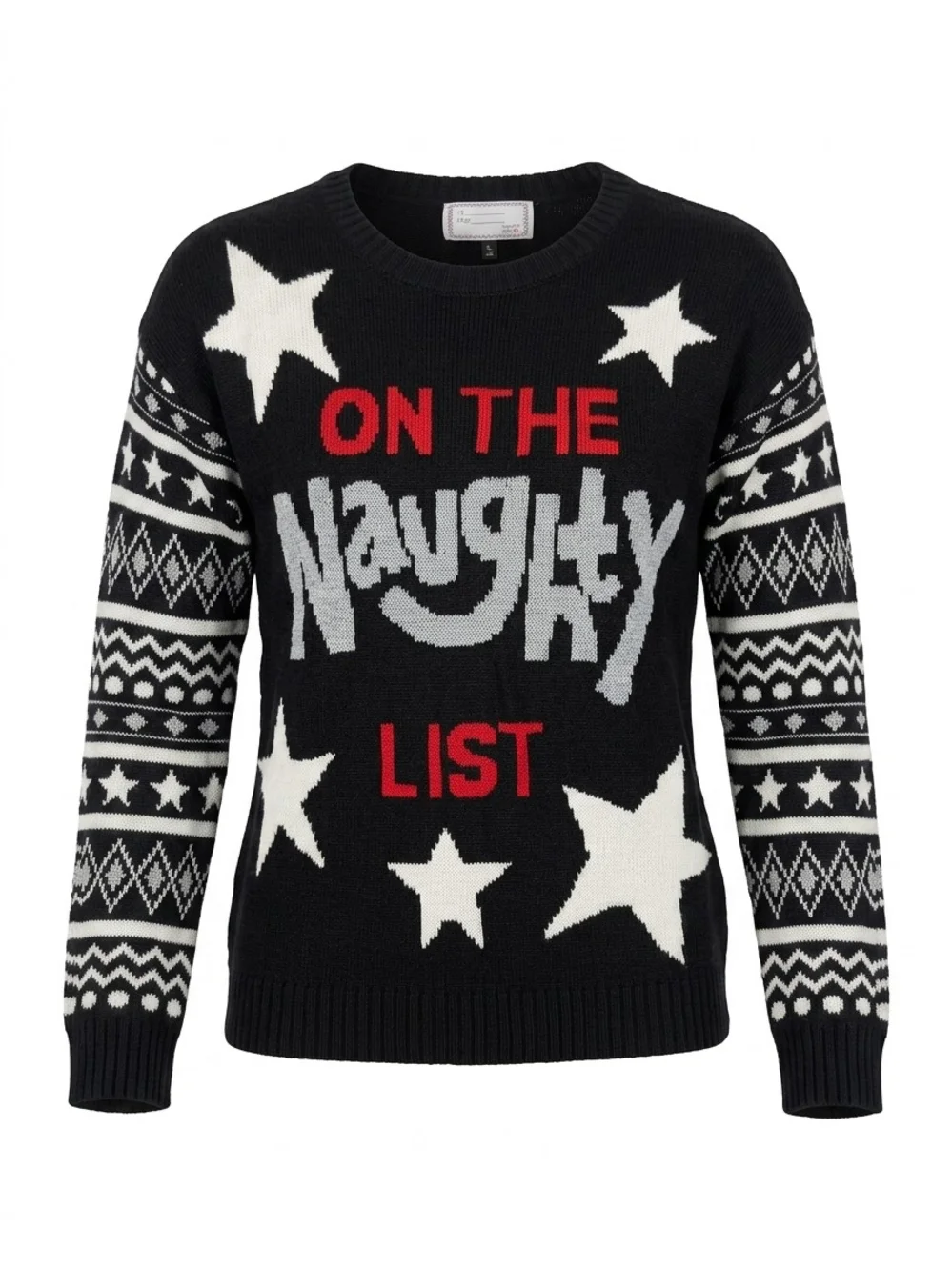 Derek Heart 'On The Naughty List' Holiday Sweater